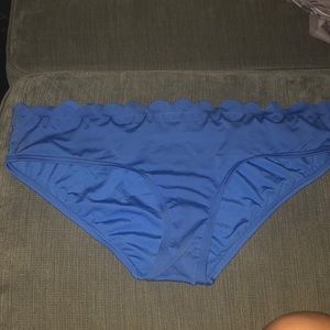 Kate spade large blue bathing suit bottom